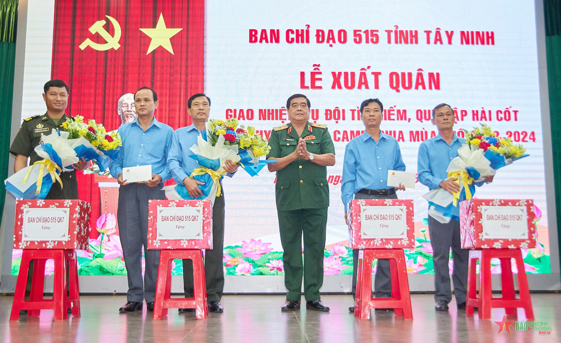 Đội K70, Đội K71 lên đường tìm kiếm hài cốt liệt sĩ tại Campuchia